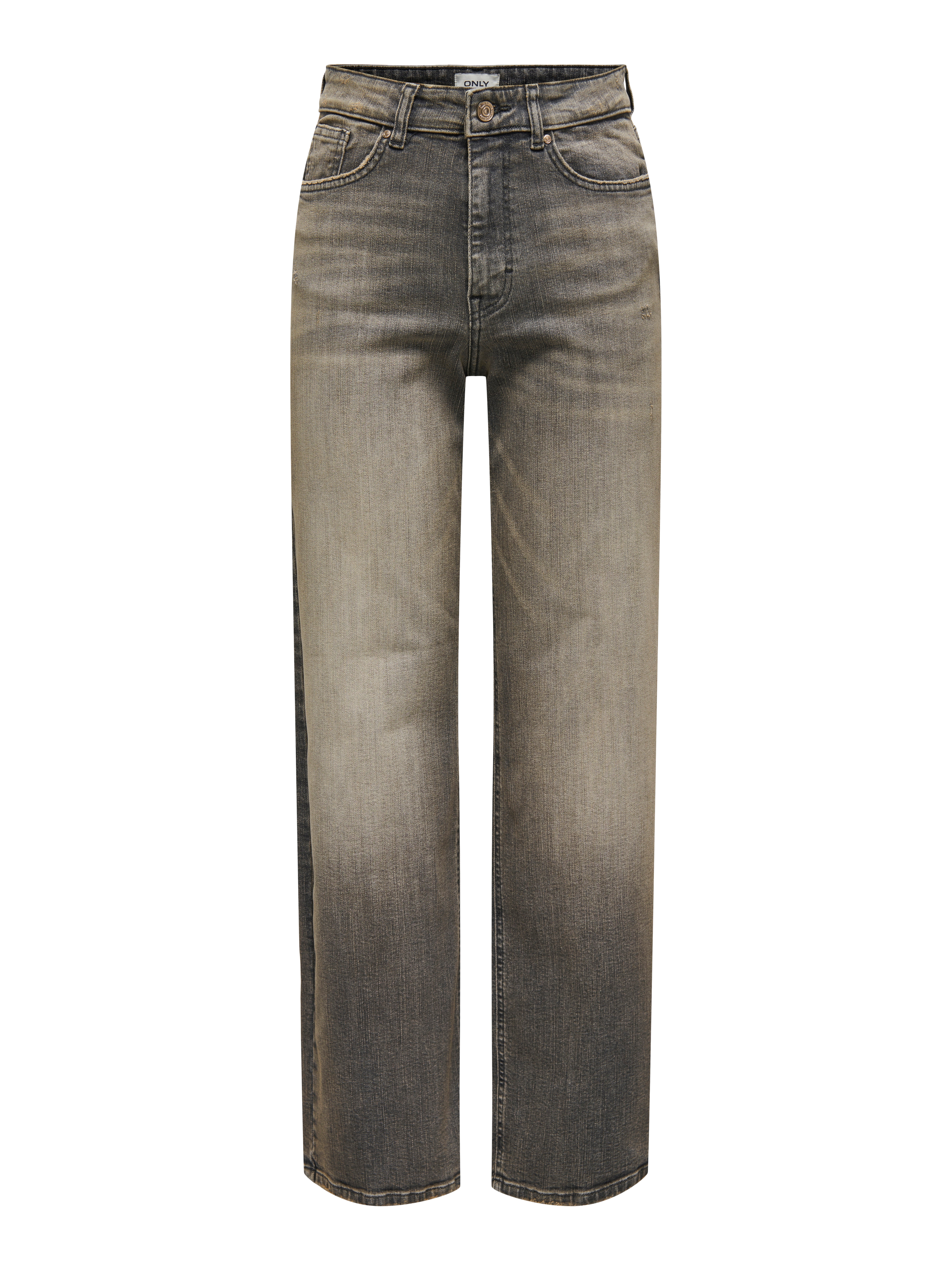 Thumbnail - Onljuicy Hohe Taille Weiter Beinschnitt Jeans