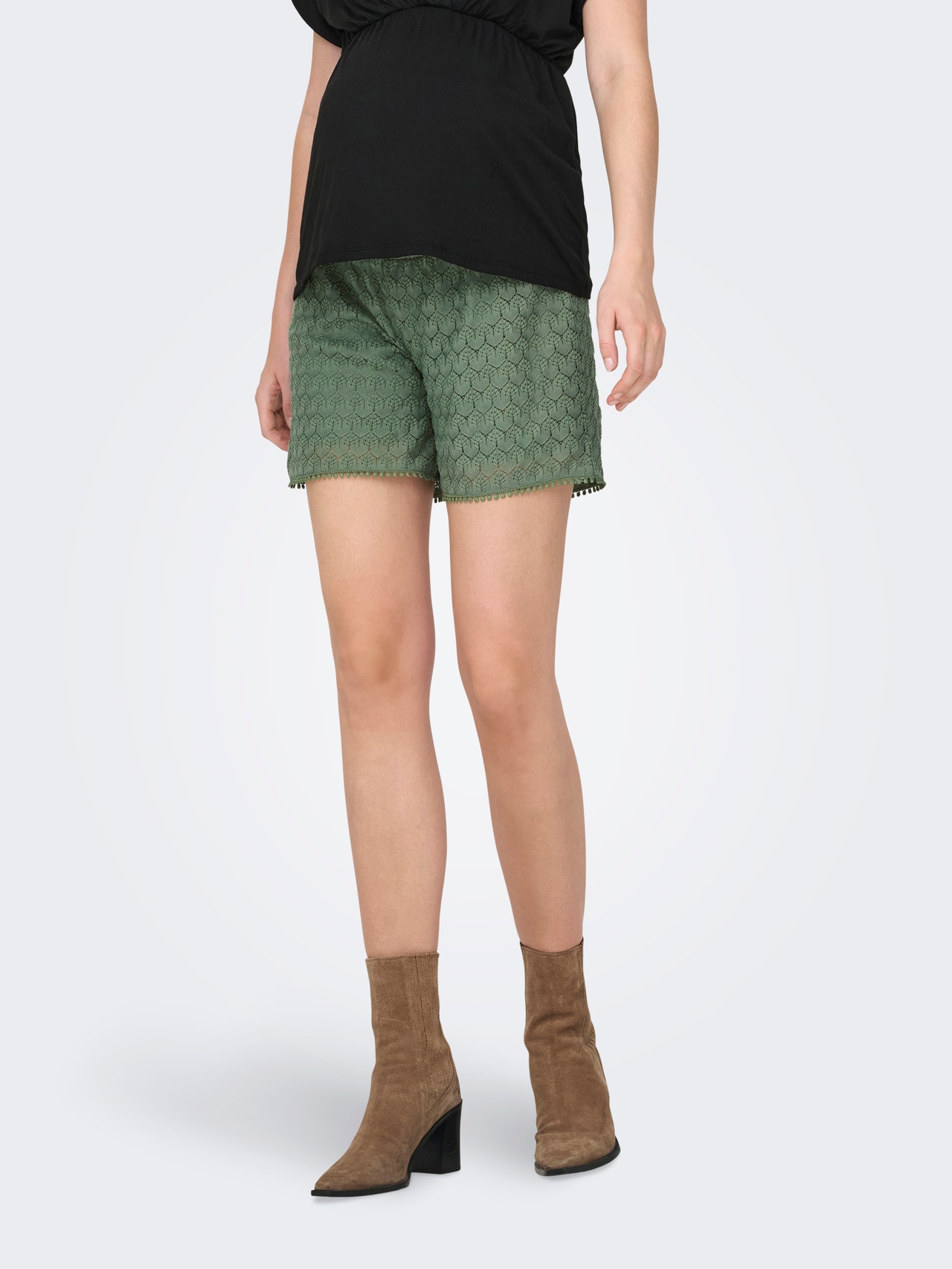 ONLY OLMPATRICIA Regular Fit Short -Hedge Green - 15334199