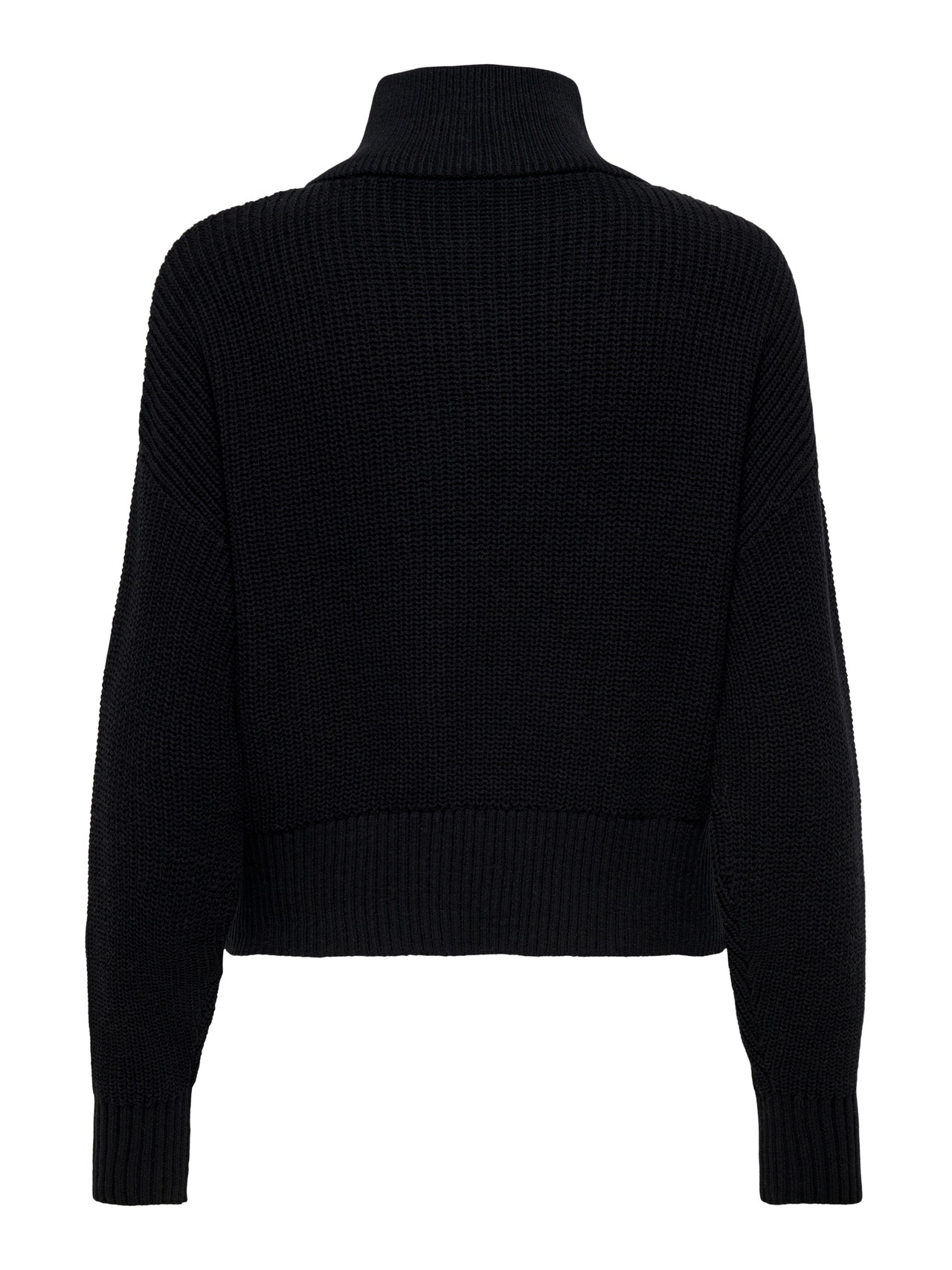 ONLY Redovno prianjanje Visoki vrat Pulover -Black - 15334240