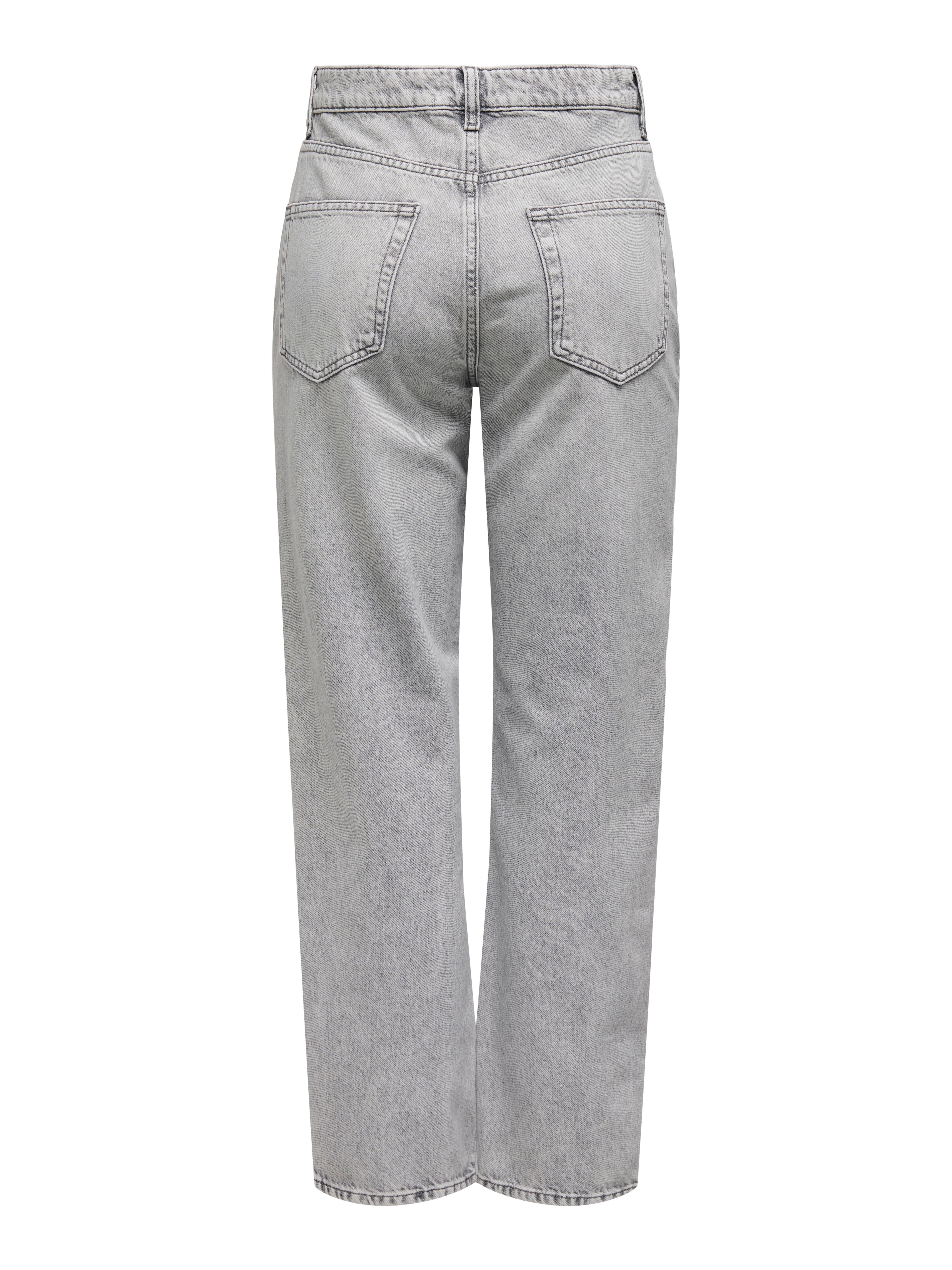 ONLROBYN Mittlere Taille Gerade geschnitten Jeans | Hellgrau | ONLY®