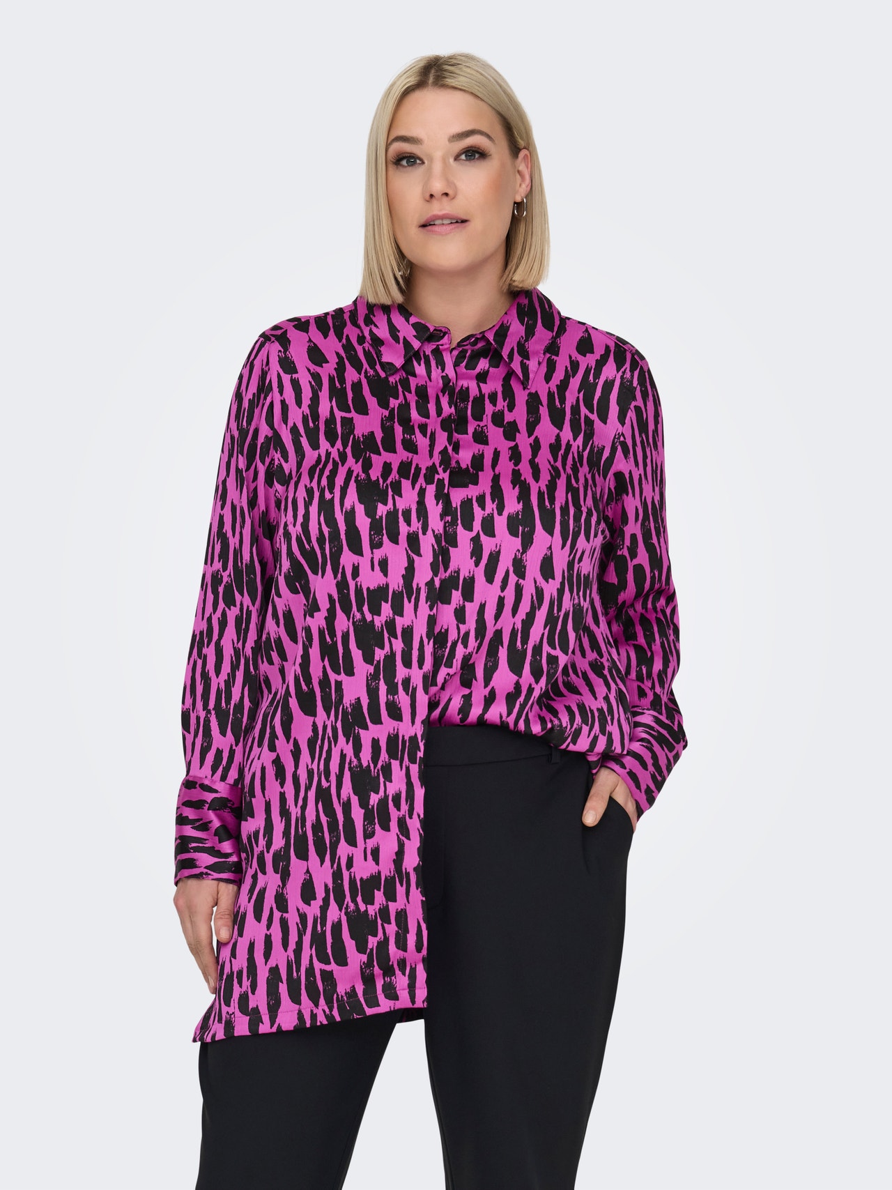 ONLY CARPRIMROSE Shirt -Festival Fuchsia - 15334504