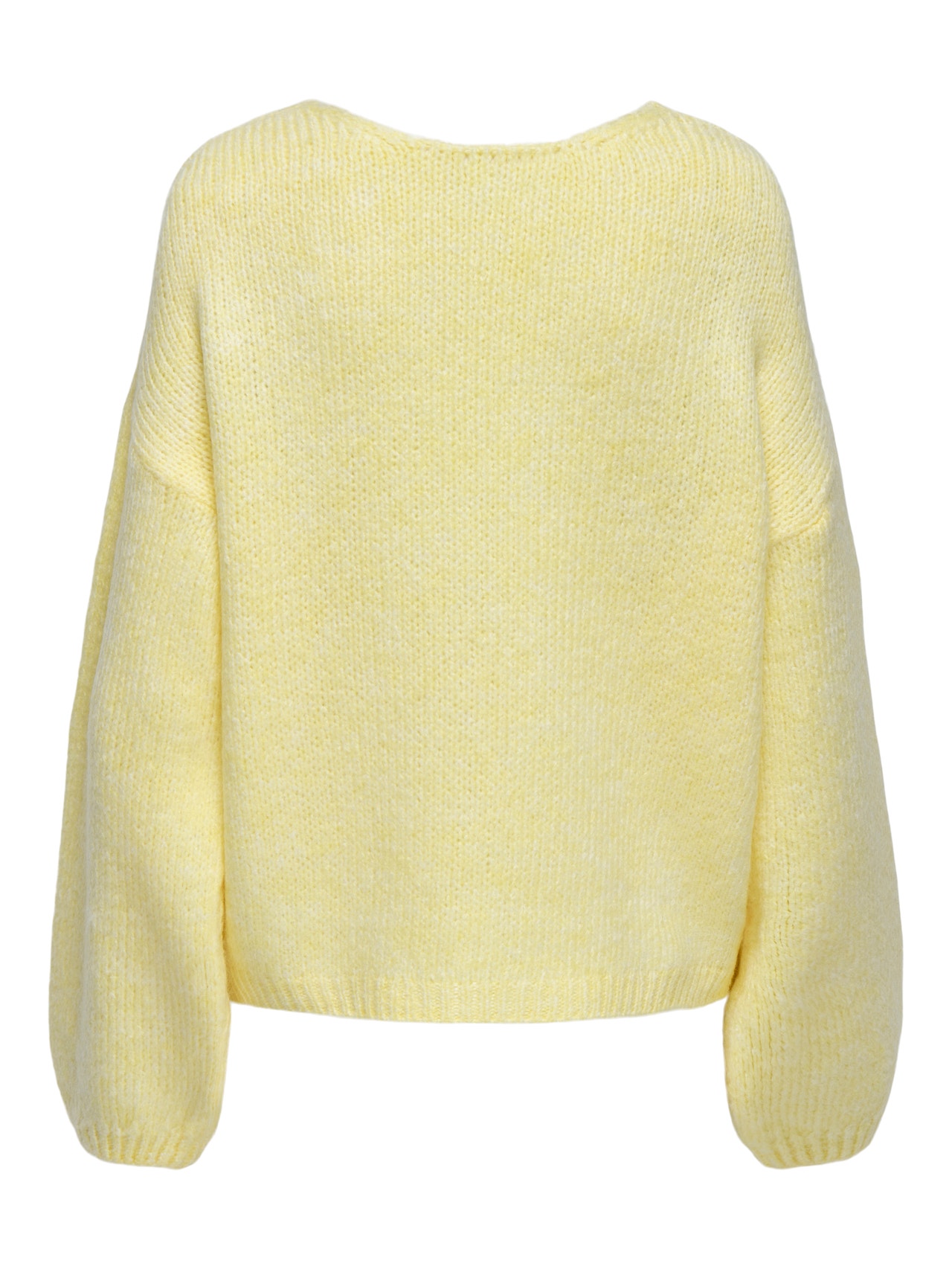 ONLY JDYDINEA Knitted pullover -Pastel Yellow - 15334709