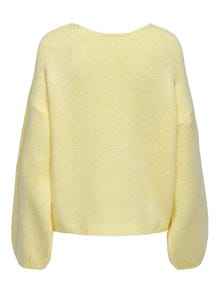ONLY JDYDINEA Knitted pullover -Pastel Yellow - 15334709