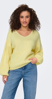 JDYDINEA Pull en maille | Jaune clair | ONLY®