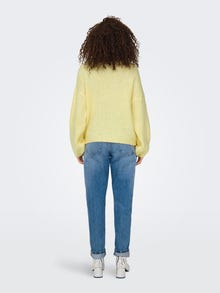 ONLY JDYDINEA Knitted pullover -Pastel Yellow - 15334709