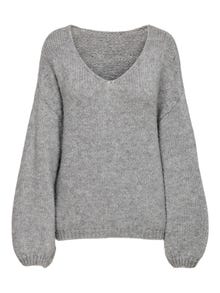ONLY JDYDINEA Pullover de malha -Light Grey Melange - 15334709