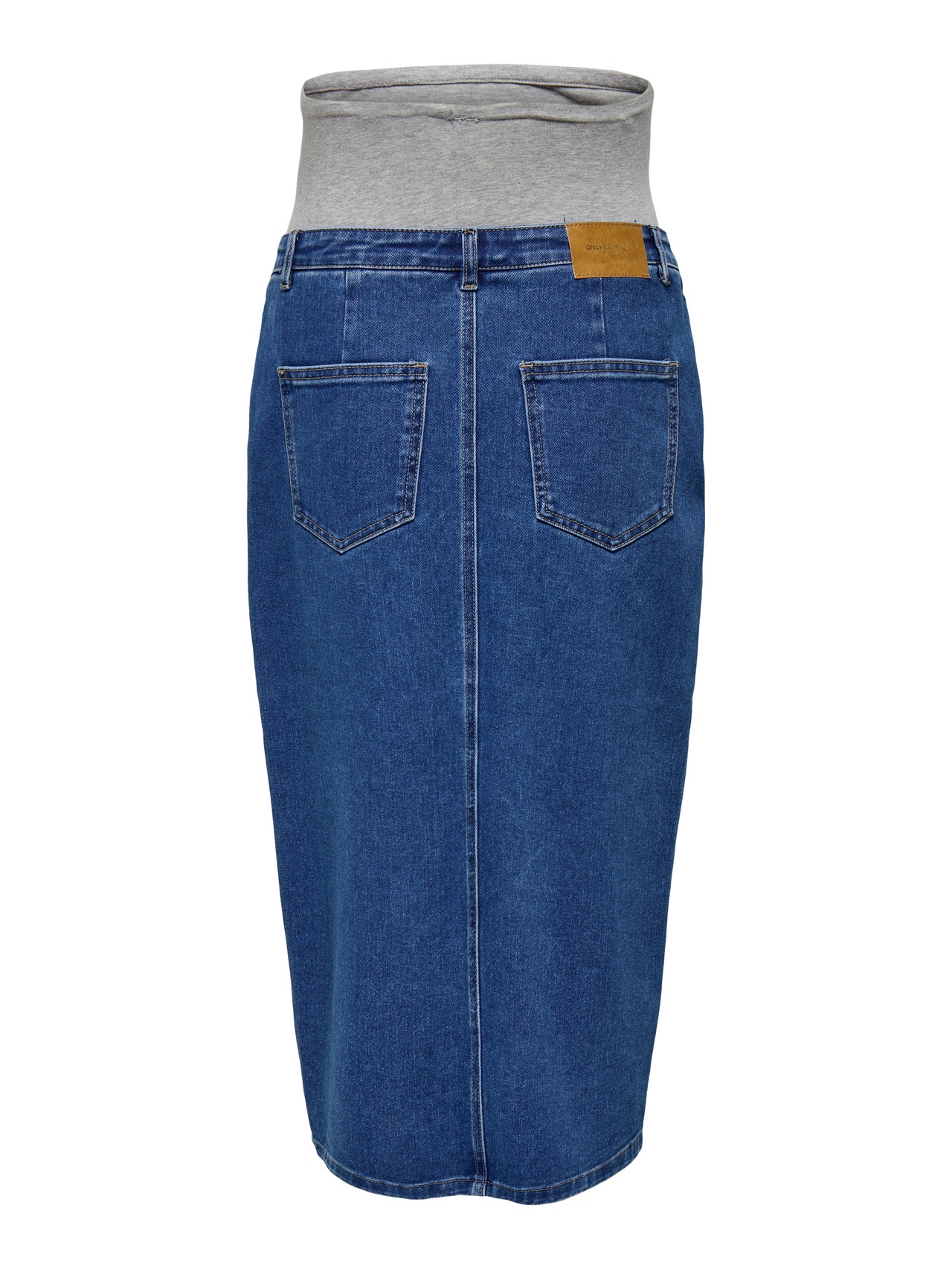 ONLY OLMSIRI Jean Jupe midi -Medium Blue Denim - 15334720
