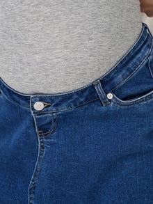 ONLY OLMSIRI Jean Jupe midi -Medium Blue Denim - 15334720