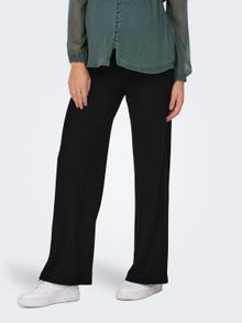 ONLY Regular Fit Maternity Trousers -Black - 15334755