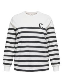 ONLY CARMADDY Sweatshirt -Cloud Dancer - 15335090