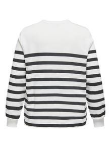 ONLY CARMADDY Sweatshirt -Cloud Dancer - 15335090