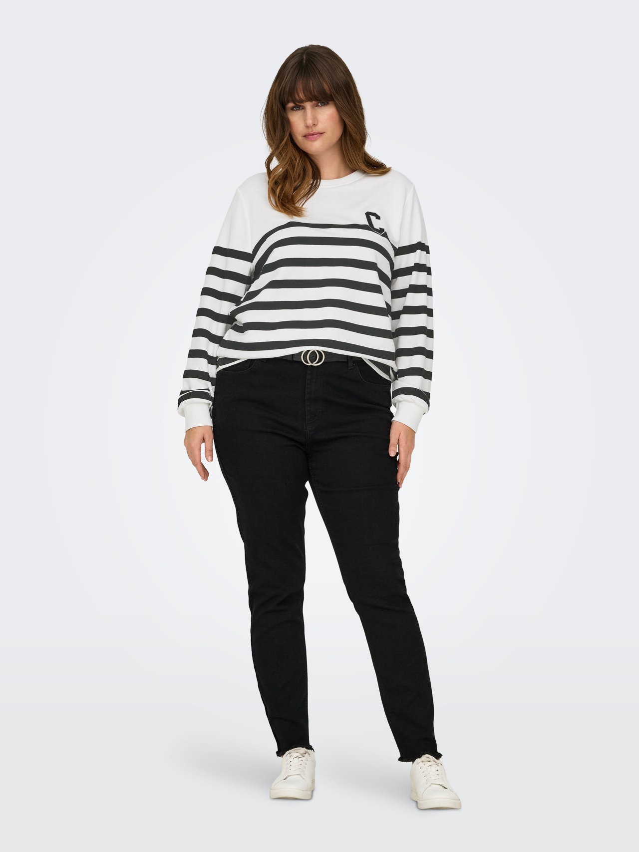 ONLY CARMADDY Sweatshirt -Cloud Dancer - 15335090