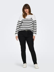 ONLY CARMADDY Sweatshirt -Cloud Dancer - 15335090