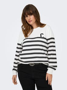 ONLY CARMADDY Sweatshirt -Cloud Dancer - 15335090