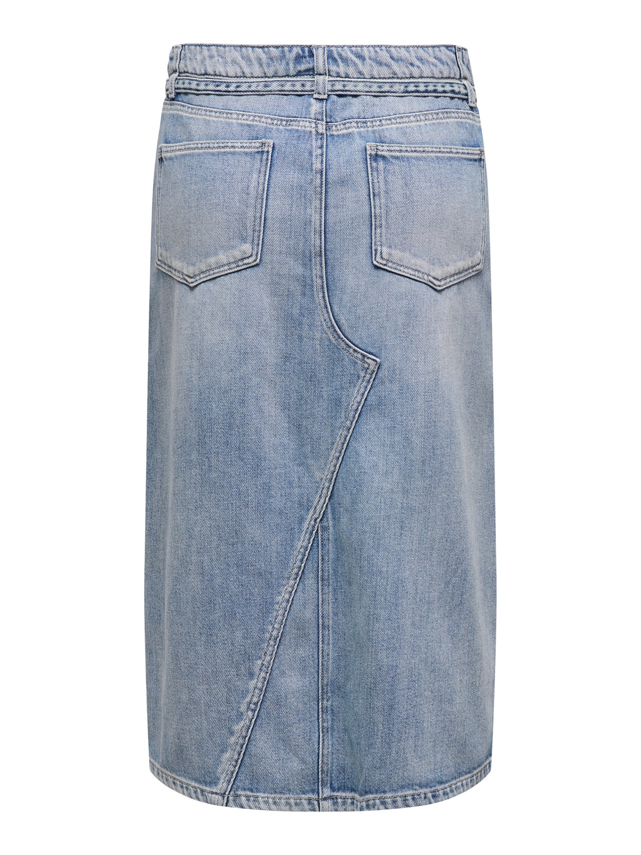 ONLY Keskmine vöökoht Pikem seelik -Medium Blue Denim - 15335343