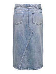 ONLY Keskmine vöökoht Pikem seelik -Medium Blue Denim - 15335343