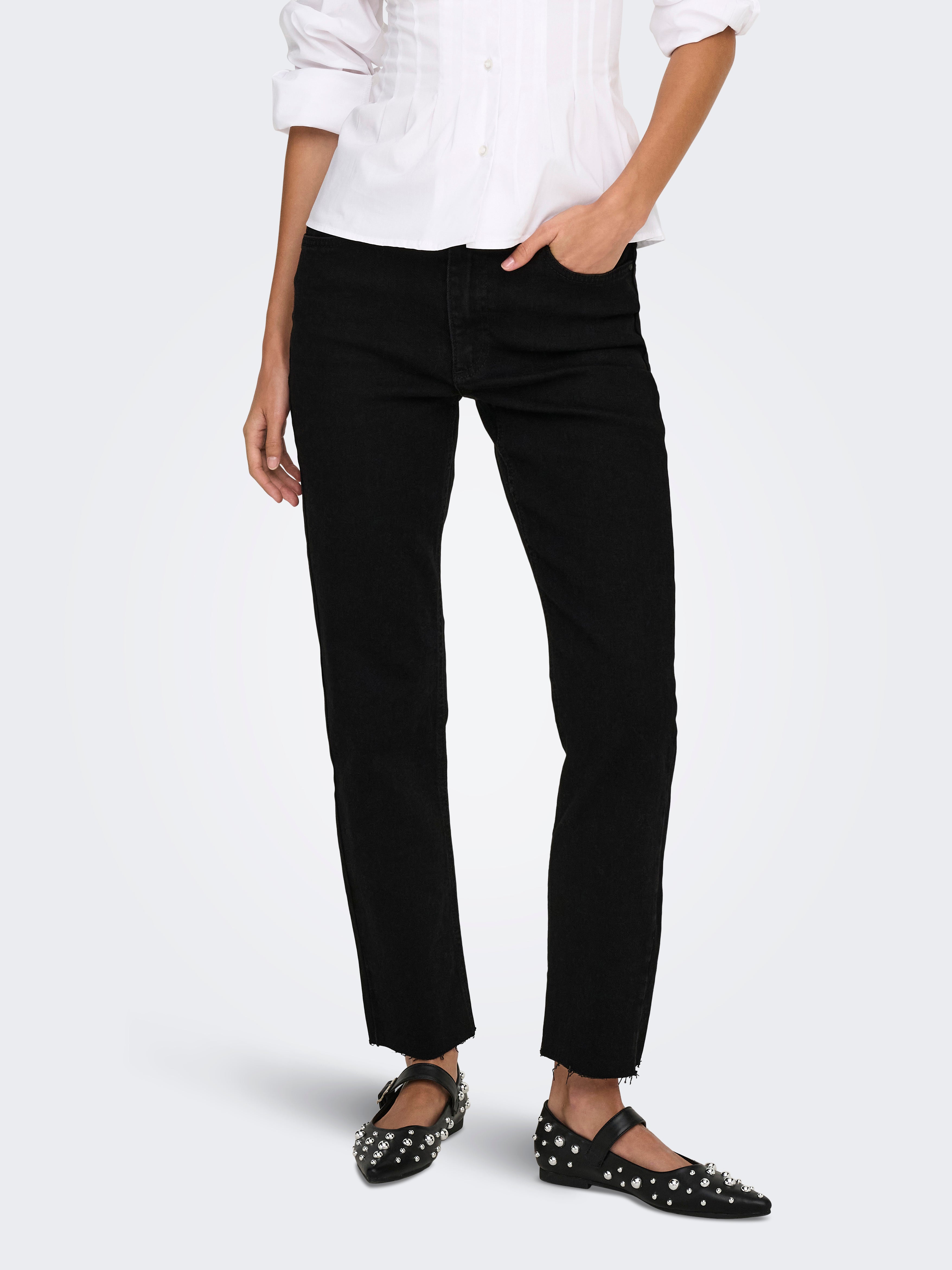 Jdylullu Hohe Taille Skinny Fit Jeans