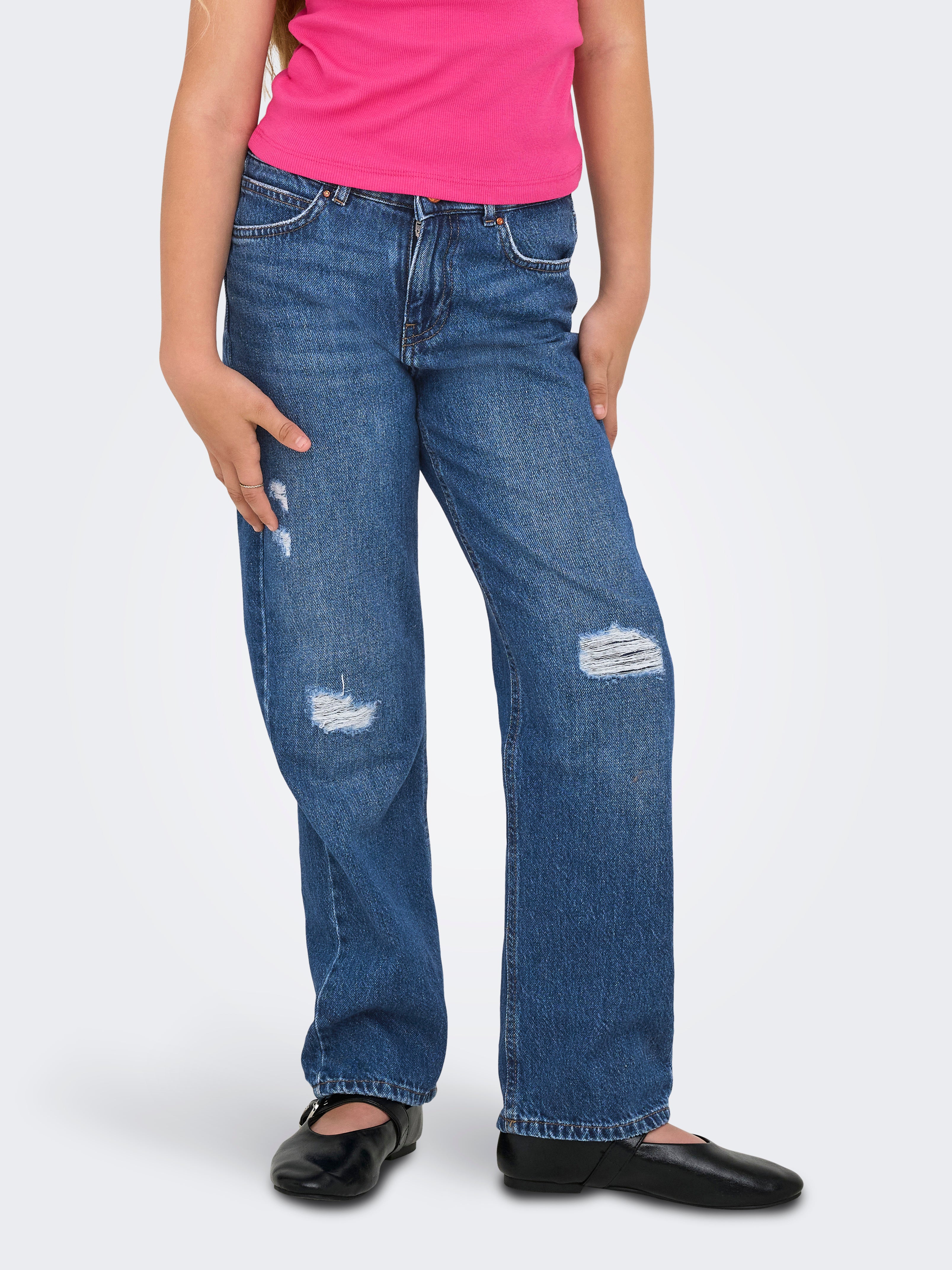 Kogdad Gerade Geschnitten Jeans