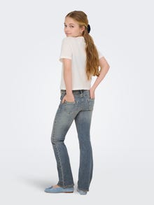 ONLY KOGMANDY Flared fit Jeans -Medium Blue Denim - 15335534