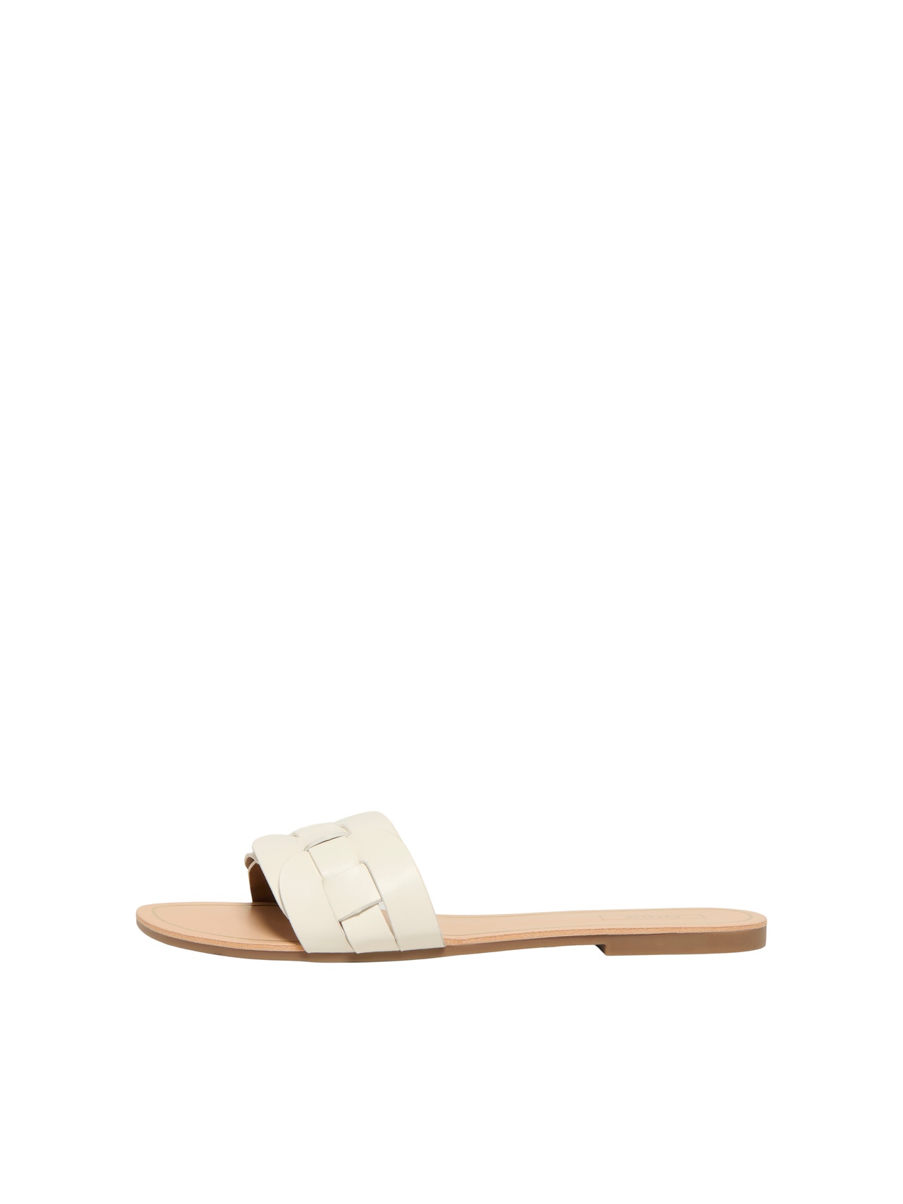 ONLY Faux leather sandals -White - 15335548