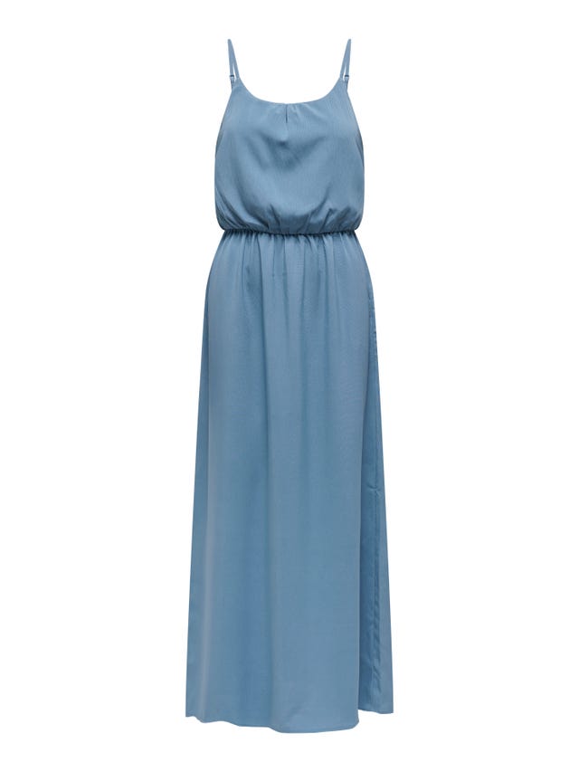 ONLY Regular Fit O-hals Justerbare skulderstropper Lang kjole - 15335556