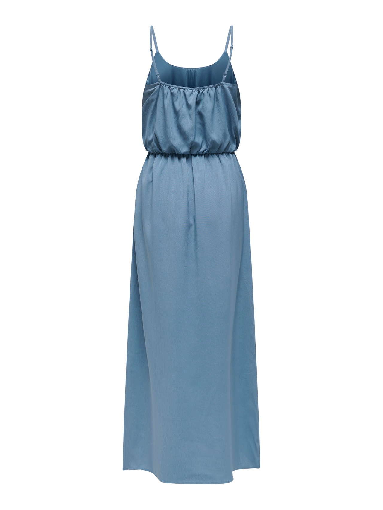 ONLY Regular fit O-hals Verstelbare schouderbanden Lange jurk -Coronet Blue - 15335556