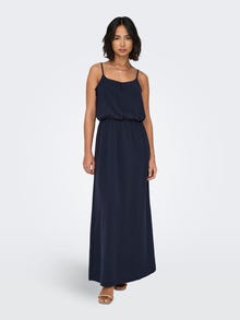 ONLY Midi dress with shoulder straps -Night Sky - 15335556