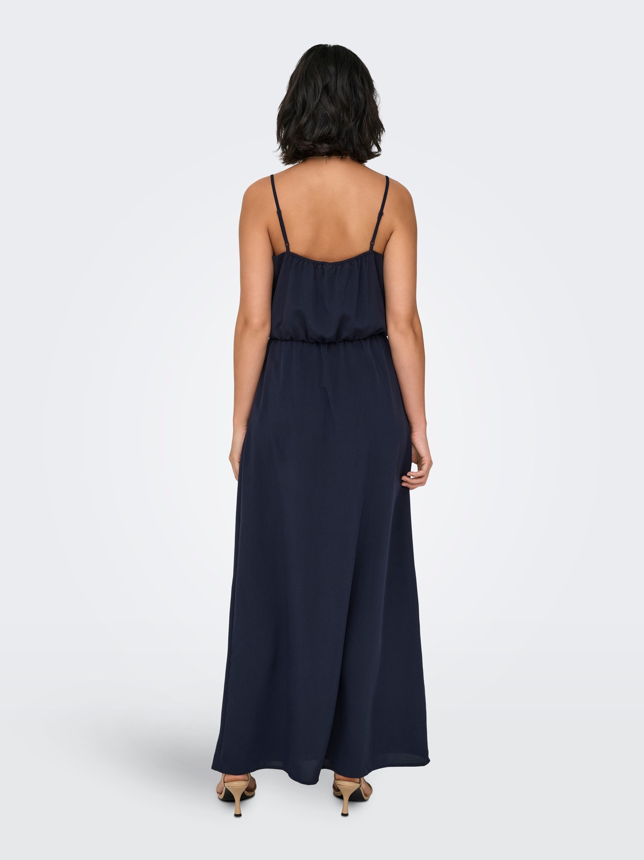 ONLY maxi dress with shoulder straps -Night Sky - 15335556