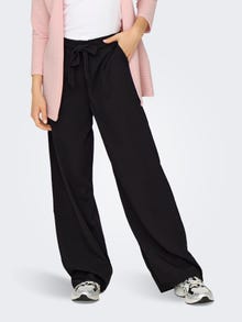 ONLY Regular Fit Trousers -Black - 15335560