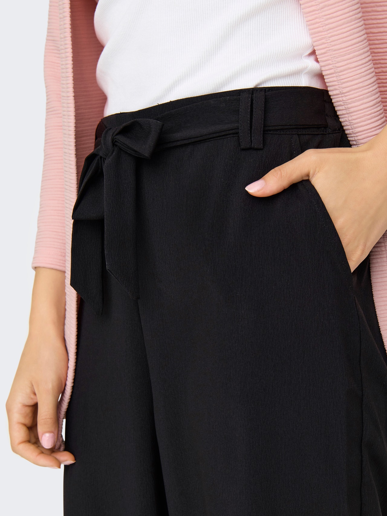 ONLY Pantaloni Regular Fit -Black - 15335560