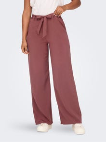 ONLY Pantalones Corte regular -Rose Brown - 15335560