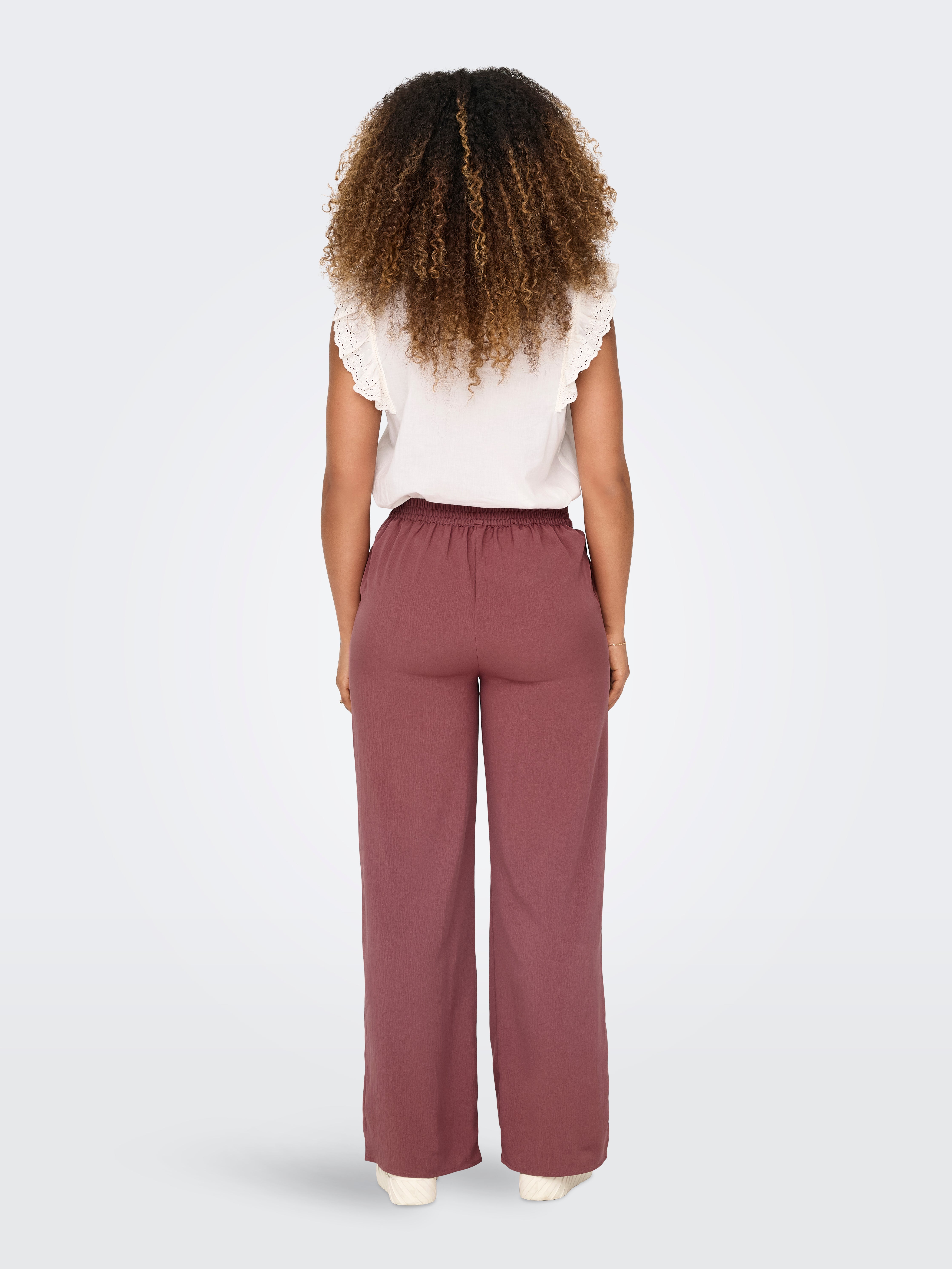 ONLELITE Normal geschnitten Hose | Dunkelrosa | ONLY®