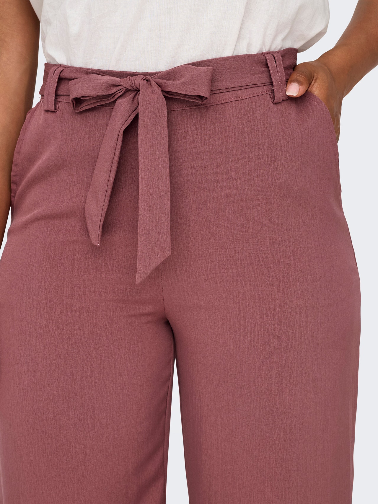 ONLY Pantalons Regular Fit -Rose Brown - 15335560