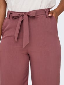 ONLY Regular Fit Trousers -Rose Brown - 15335560