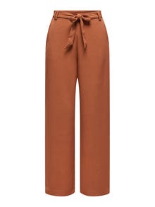 ONLY Pantalones Corte regular -Mocha Bisque - 15335560