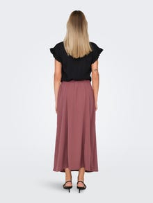 ONLY Lång kjol -Rose Brown - 15335565