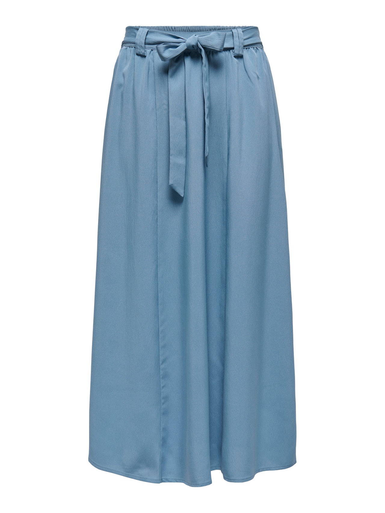 ONLY Maxi nederdel med bælte -Coronet Blue - 15335565