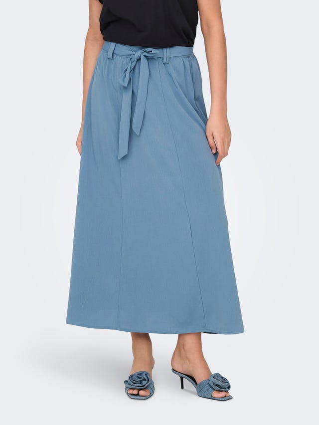 ONLY Maxi skirt with belt - 15335565