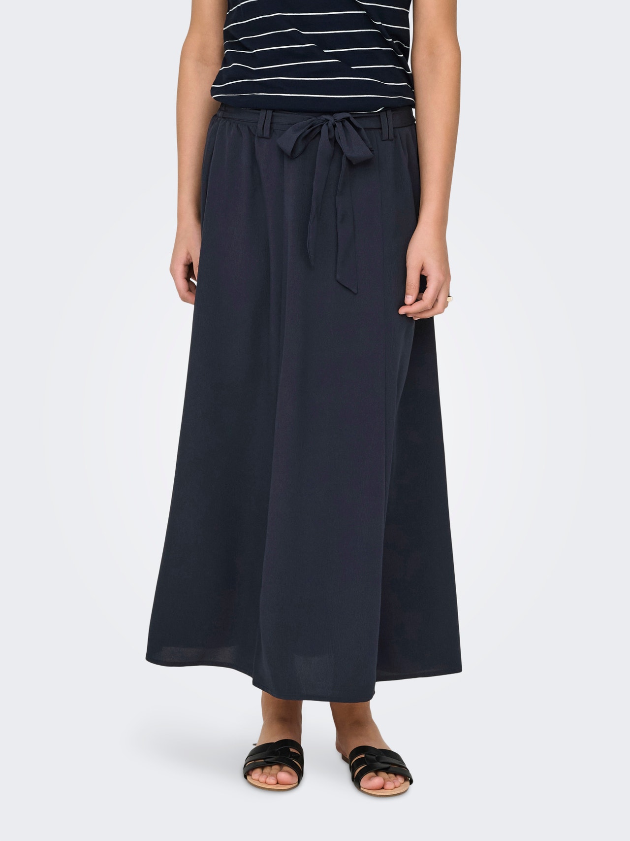 ONLY Maxi skirt with belt -Night Sky - 15335565