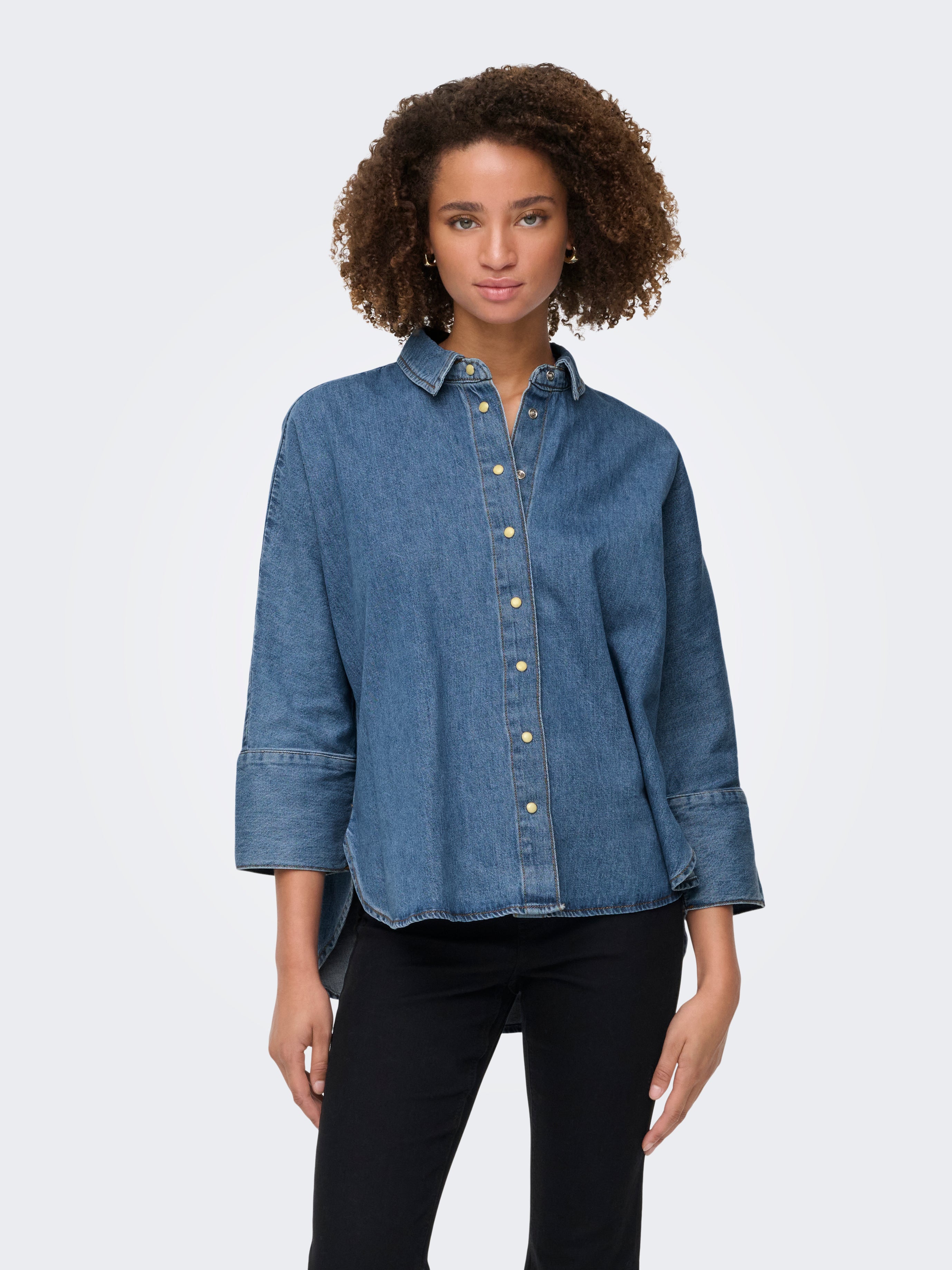 Onlgrace-elli Jeanshemd