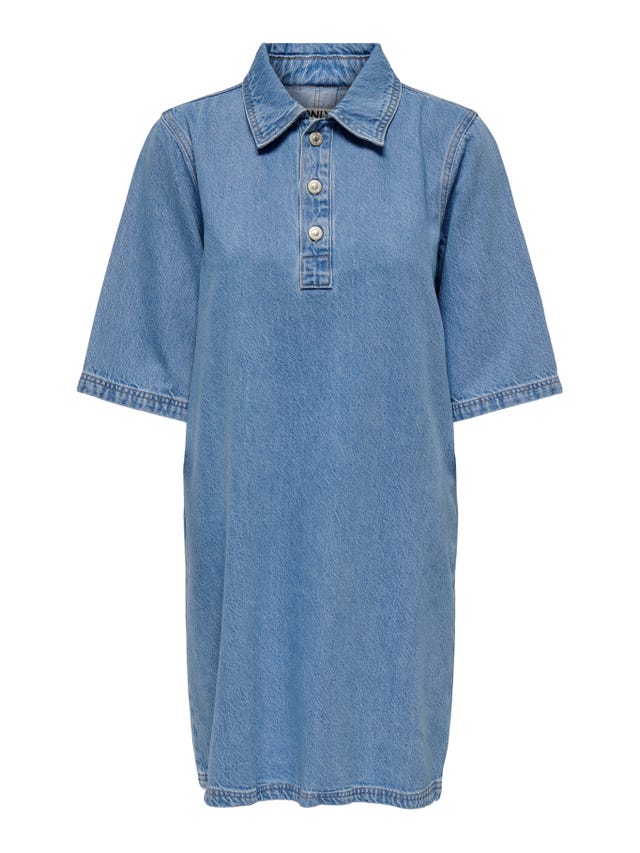 ONLY Denim shirt dress - 15335635