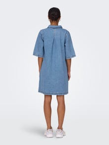 ONLY Denim shirt dress -Light Blue Denim - 15335635