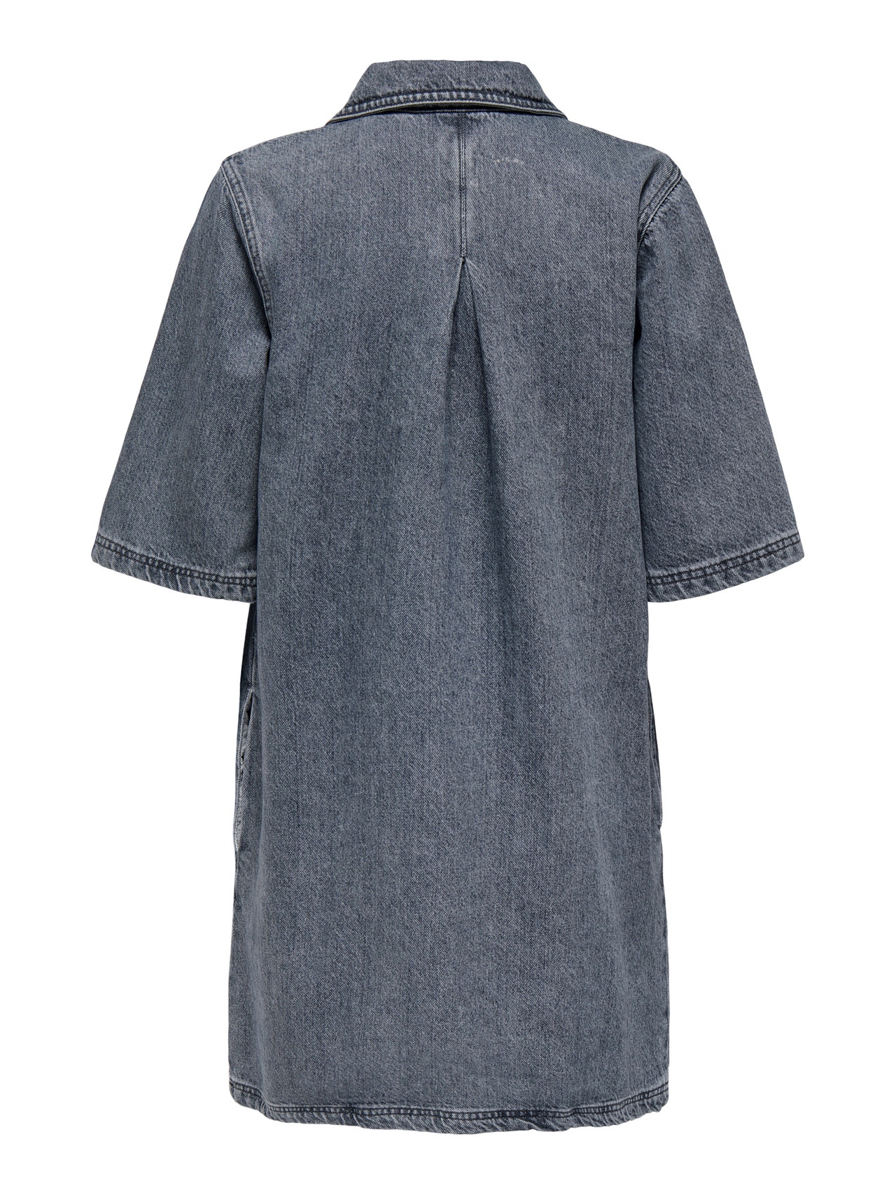 ONLY Denim shirt dress -Grey Denim - 15335635