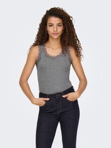 ONLY JDYETOILE Débardeur -Medium Grey Melange - 15335672