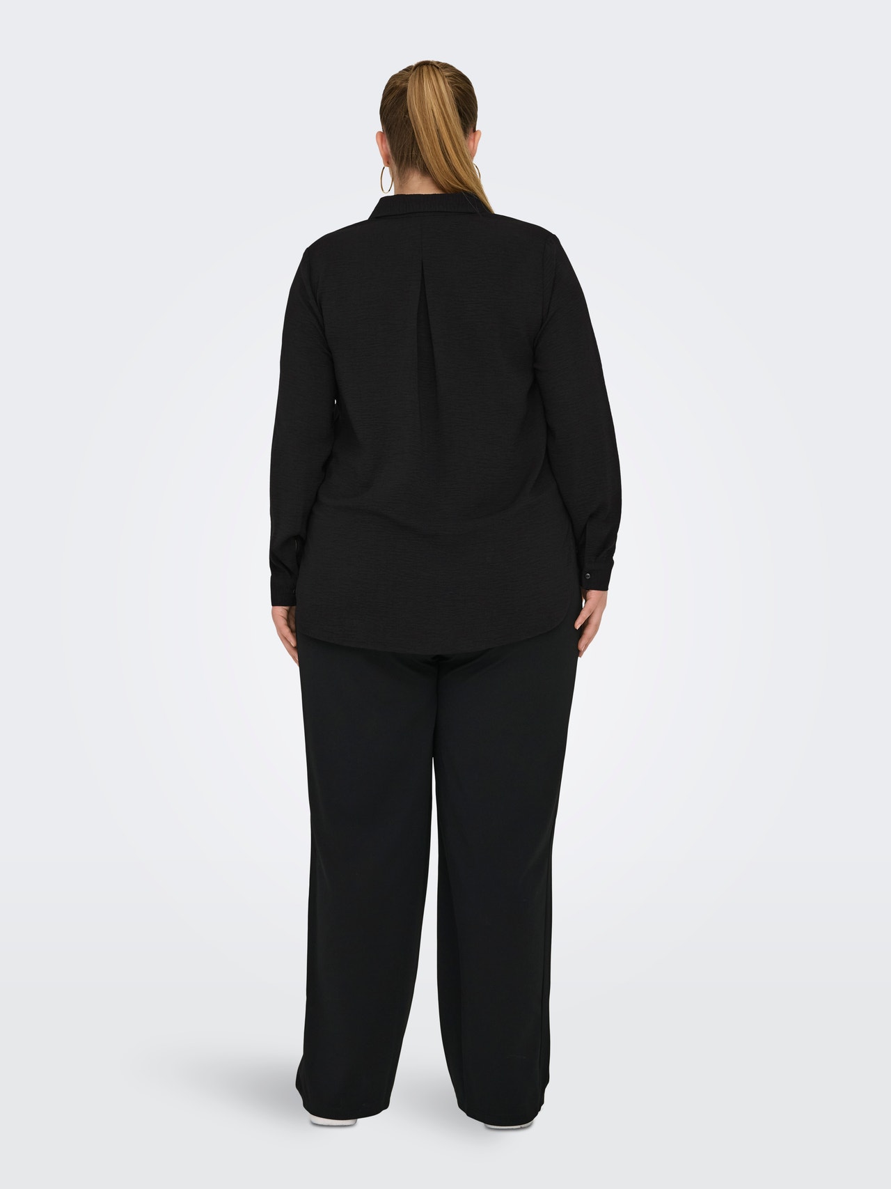ONLY Curvy regular fit shirt -Black - 15335765