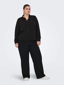ONLY Curvy regular fit shirt -Black - 15335765