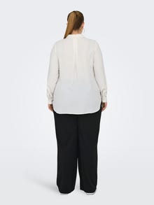 ONLY Curvy regular fit shirt -Cloud Dancer - 15335765