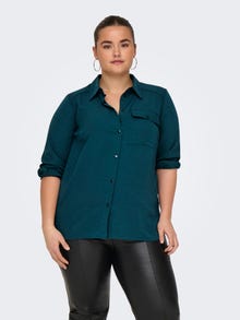 ONLY Curvy regular fit shirt -Reflecting Pond - 15335765