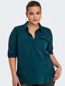ONLY Regular Fit Shirt collar Shirt -Reflecting Pond - 15335765