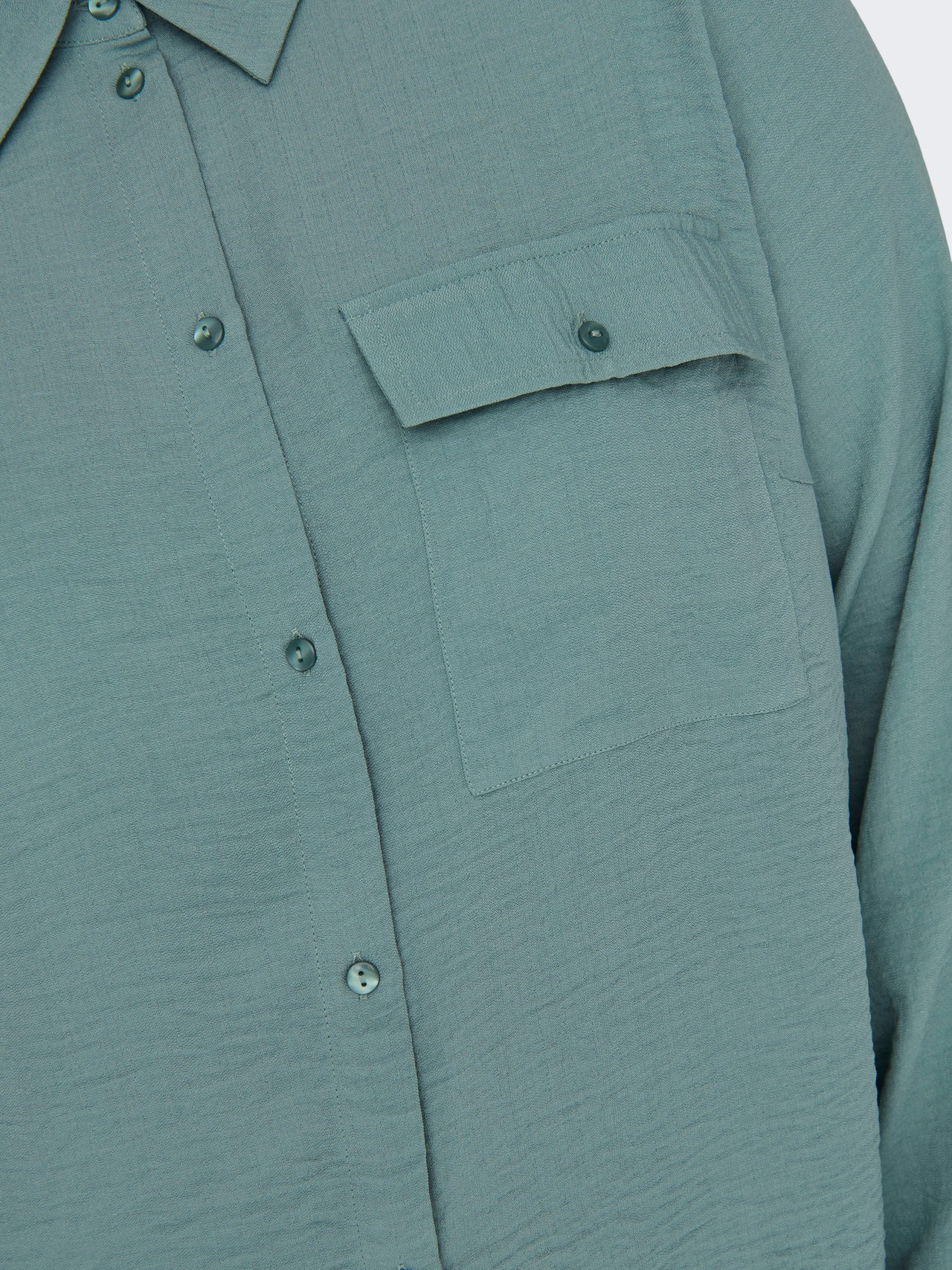 ONLY Camisas Corte regular Cuello de camisa -Chinois Green - 15335765